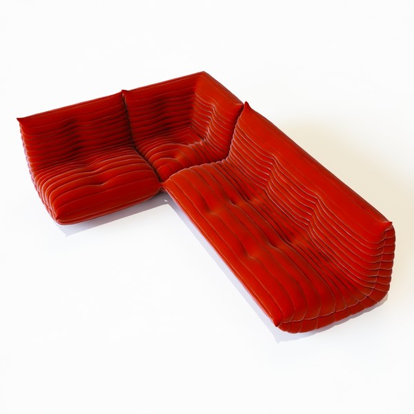 ligne roset togo 3d obj - Ligne Roset / Togo by designconnection